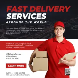 Other Industries Delivery Services Instagram Post
