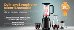 E-Commerce Household Mixer Grinder Set Detail Page Modern