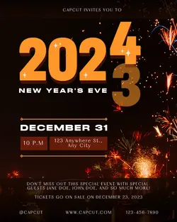 New Year's Eve Poster
