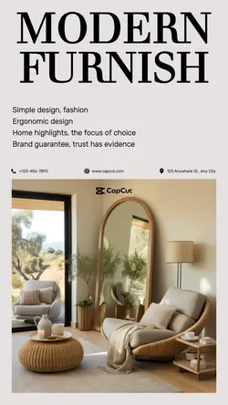 Household Product display furniture Stylized