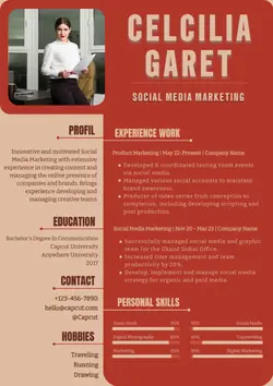 Resume Experience Work