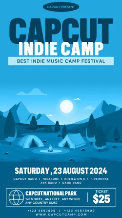 other INDIE camp blue