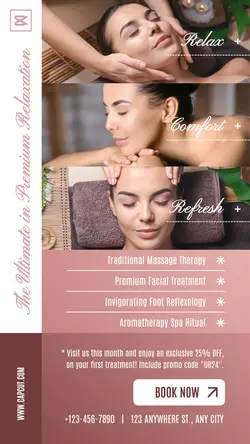Ultimate Relaxation Promotion Instagram Story