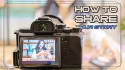How To Share Your Story Vlog Youtube Thumbnail