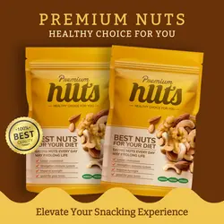 E-commerce Food & Beverage Nuts Product Display