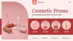Cosmetic Promo Facebook Cover