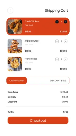 2024hot Shopping Cart Food