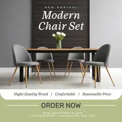 Chair Set Promotion Instagram Post
