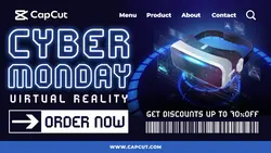 Cyber Monday Virtual Reality Page