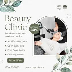 Beauty Clinic Promotion for Instagram Post