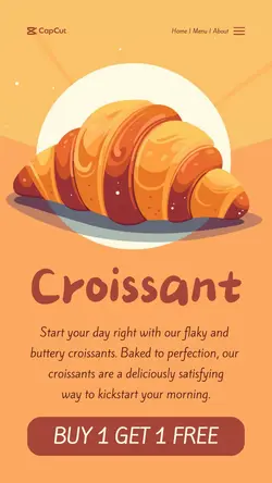 Food Buy 1 Get 1 Instagram Story