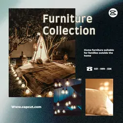 Furniture decoration product display for instagram