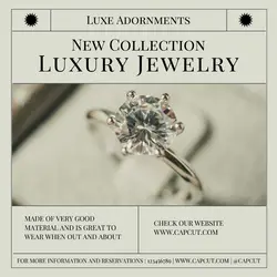 Fashion Gold Jewelry Product Display