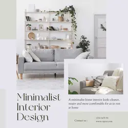 beige and white minimalist interior desig instagra
