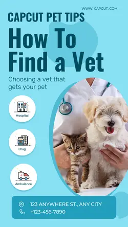  Pet & Medical Introduction Cartoon style