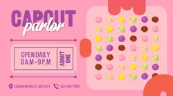 Ice Cream Parlor Facebook Ad