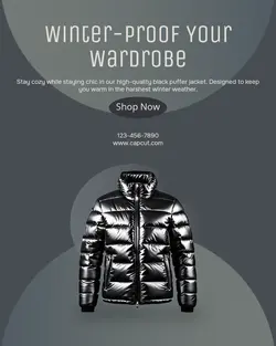 Clothing & Shoes Menu