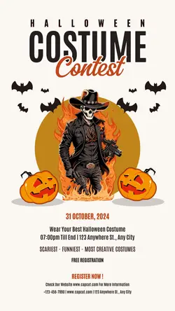 Halloween Contest Instagram Story