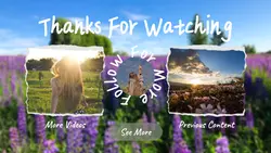 Ending Show Nature Vlog Content