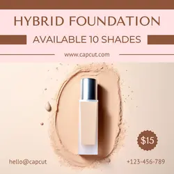 Foundation Makeup Instagram Post