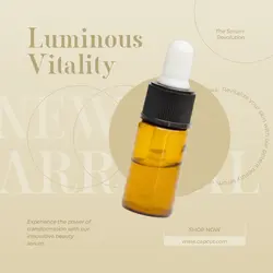 Beauty Luminous Vitality Instagram Post