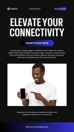 Electronic Special Offer Tiktok Post