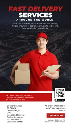 Other Industries Delivery Services Instagram story