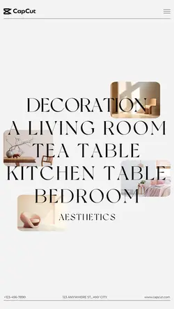 Home Furnishings  stool display simple style