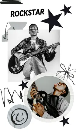 Non-Marketing Photo Collage Scrapbook Instagram Story