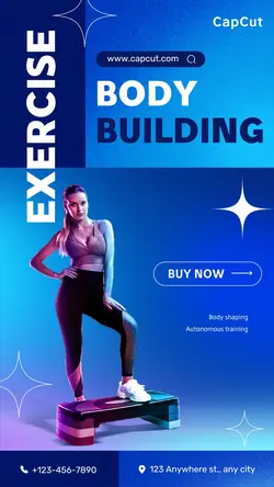 Workout & Fitness Body building Event promotion