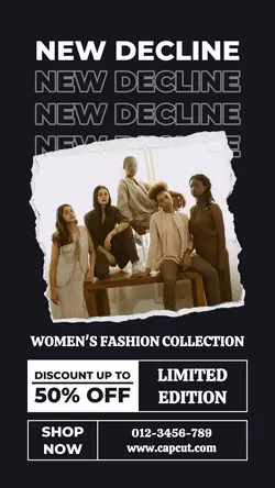Women's Fashion Promotion Instagram Story