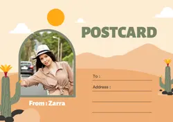 Non-marketing Postcard Travel