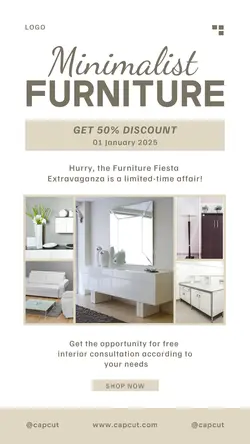 Modern Furniture Sales Promotion Instagram Post Classic style