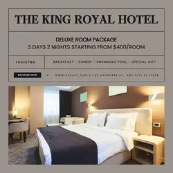 Hotel Promotion Instagram Post