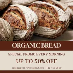 Bread Promotion Instagram Post