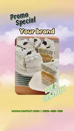 Oreo Cake Sale Instagram Post