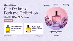 Beauty Eau De Parfum Product Display Twitter Post