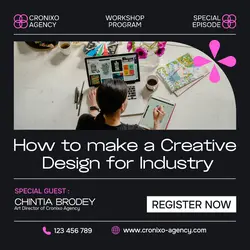 Modern Style Workshop Design Instagram Post