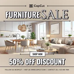 Furniture & Decor - Furniture Sale - Instagram Post