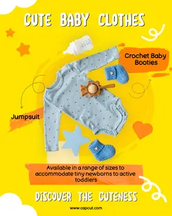 Fashion Baby Clothes Product Display