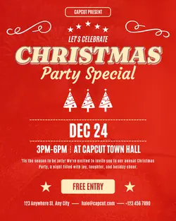 Christmas Party Special Invitation