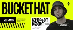 E-commerce Detail Page+Fashion Industry Bucket Hat