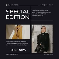 Fashion Industry Special Edition Instagram Post