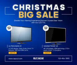 Christmas Big Sale Facebook Post