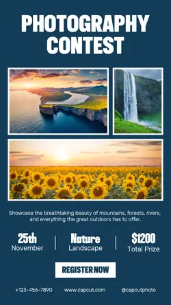 Photography Contest Introduction Instagram Story