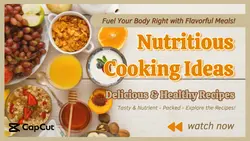 Nutritious Cooking Ideas Recipes Thumbnail Youtube