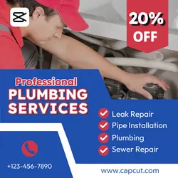 Instagram Post - Plumbing Service