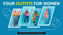 Blue Fashion Youtube Thumbnail