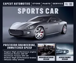 Other Sports Car Product Display Facebook Post