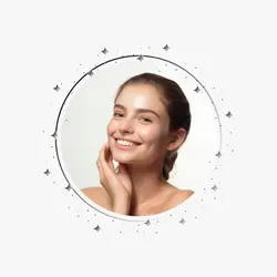 Self-Media Avatar Frame Display Minimal(cc web)